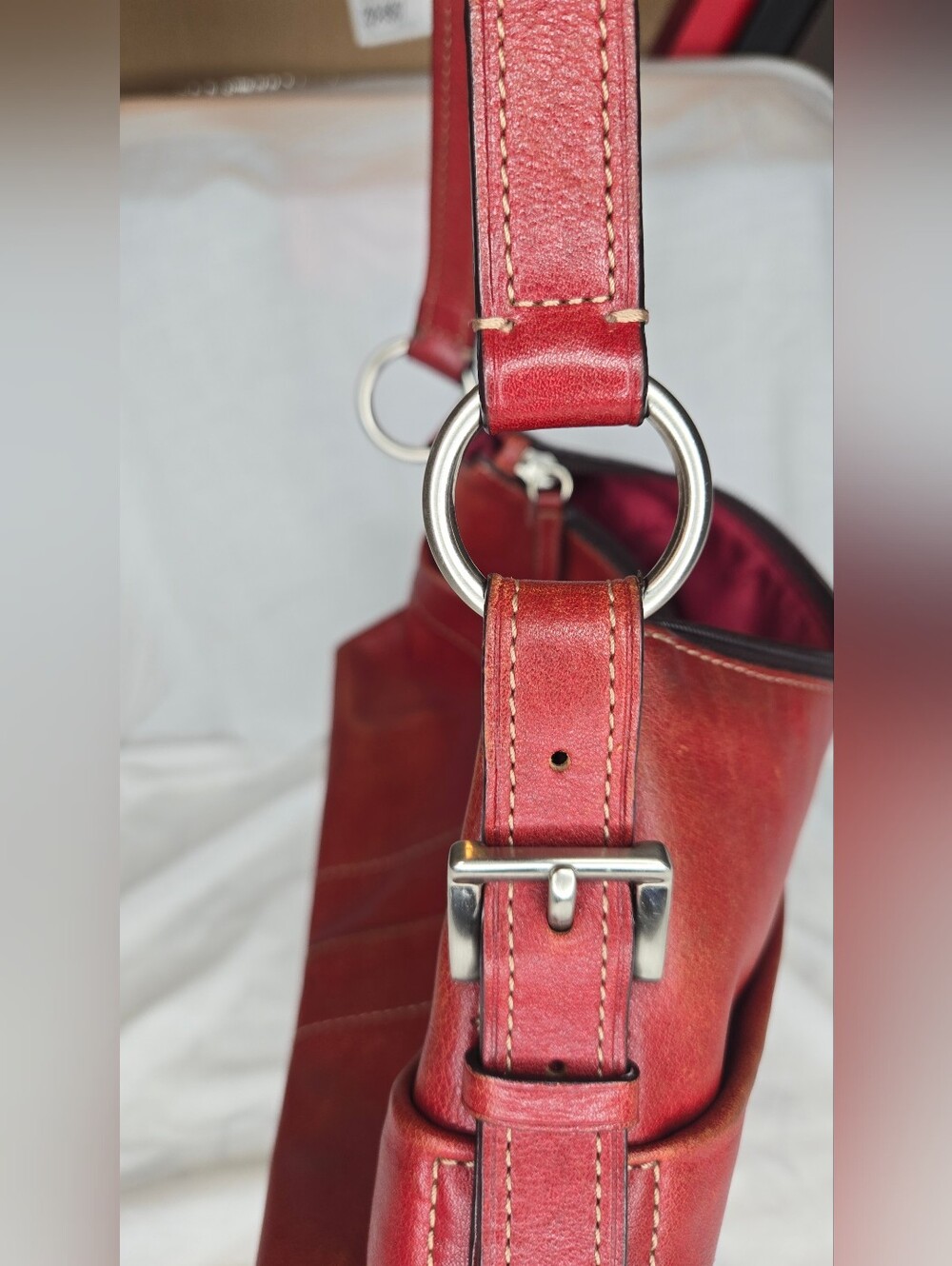 Fossil Leather Emily Shoulder Bag - Picture 6 of 16